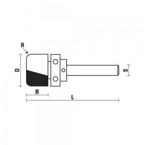 Hw Flush Trim Bits With Upper Ball Bearing Guide Z Sistemi Klein