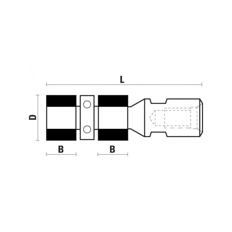 hw flush trimming bits with ball bearing guide z2