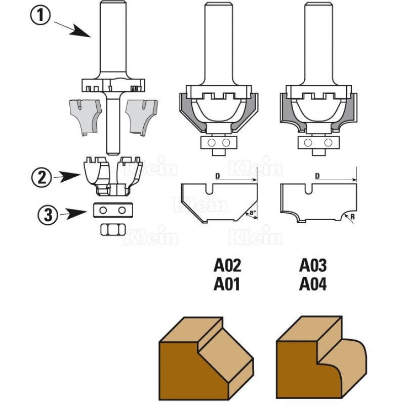 fresas para pantografo nova system z2