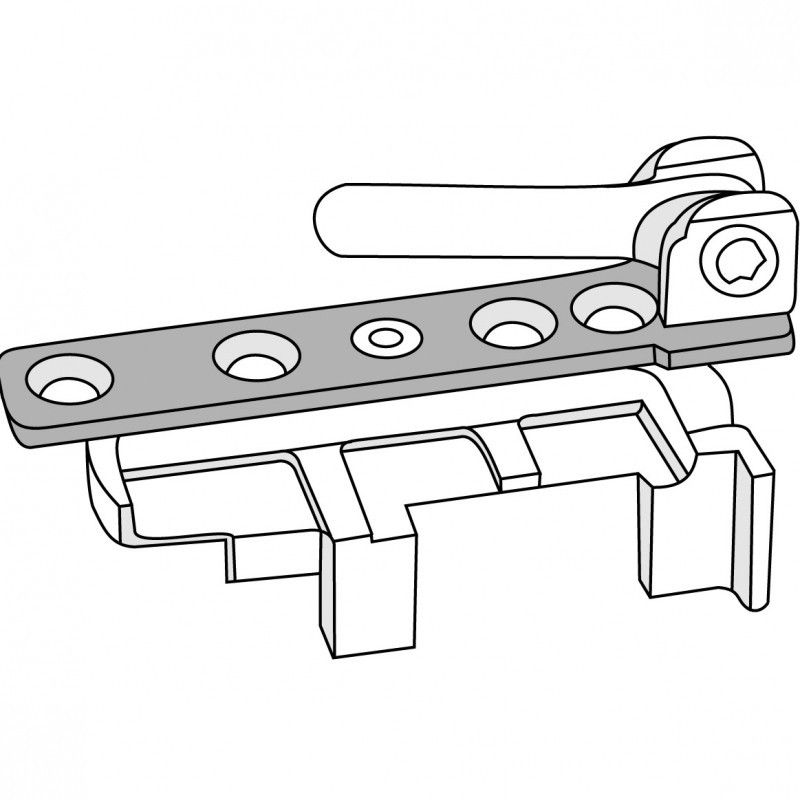 trimatic 22 - 25 - 28 taladro para bisagra angular