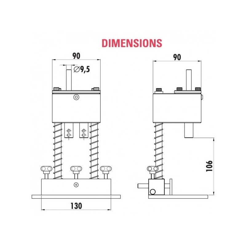 trimatic 22 - 25 - 28 taladro para bisagra angular