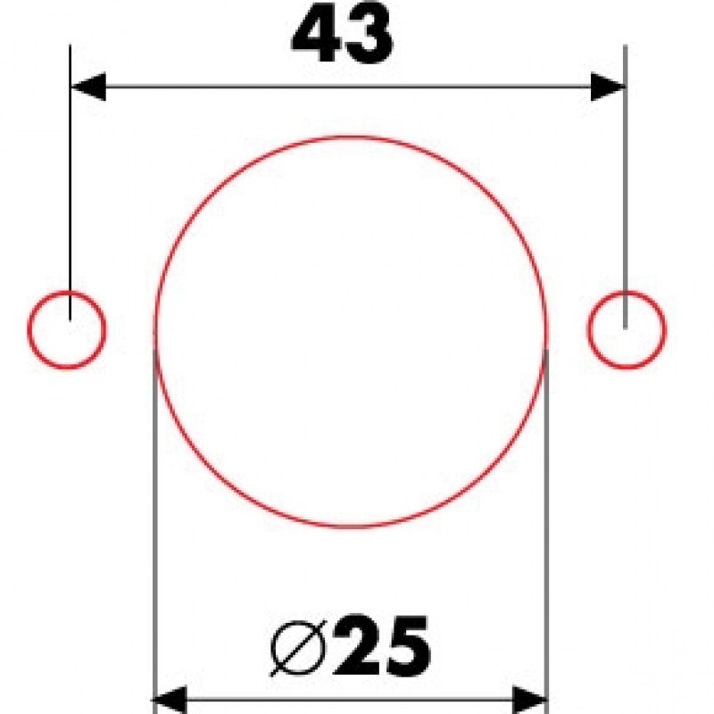 trimatic 43/0 para taladro de ventanas y caja del cerrojo