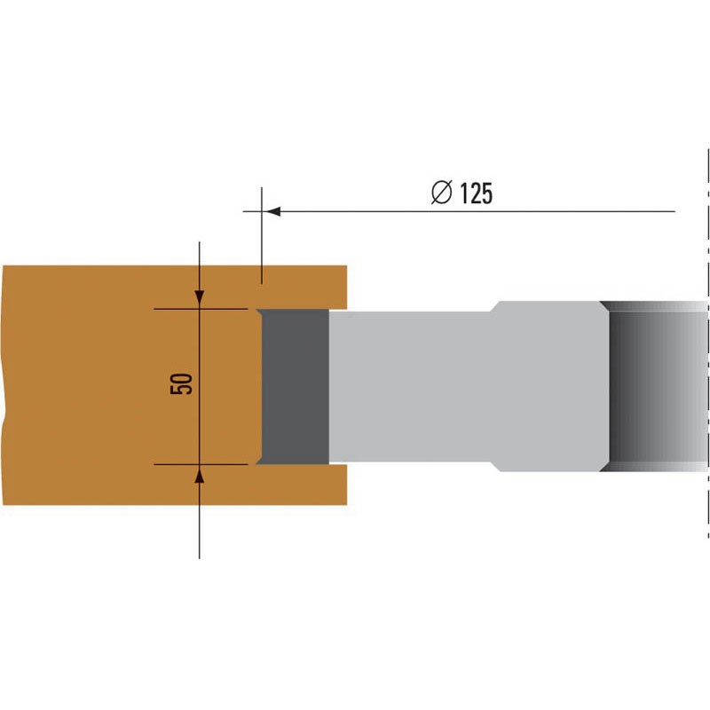 hw cutterhead with reversible straight knives and spurs