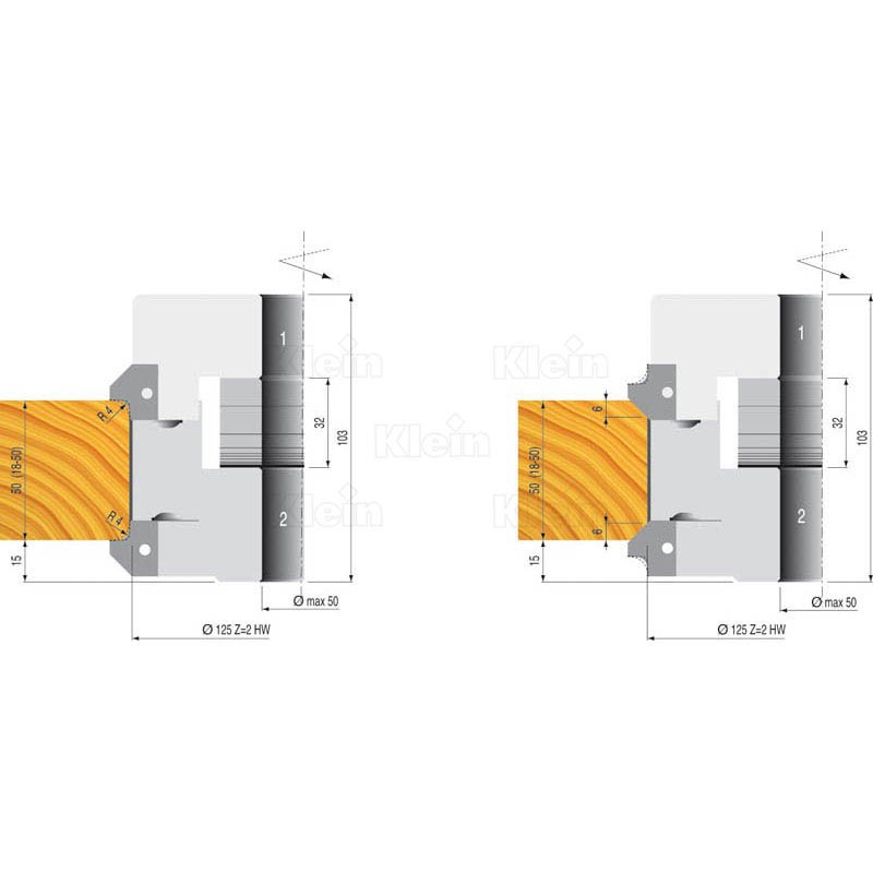 hw tooling set for rounding and chamfering