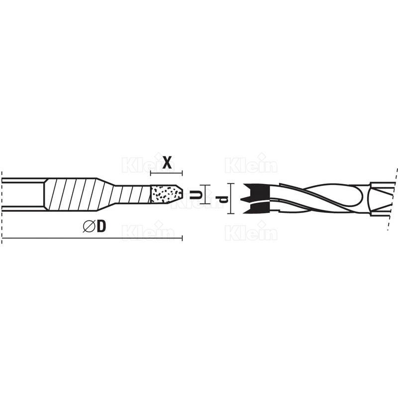 meules pour mèches modulaires