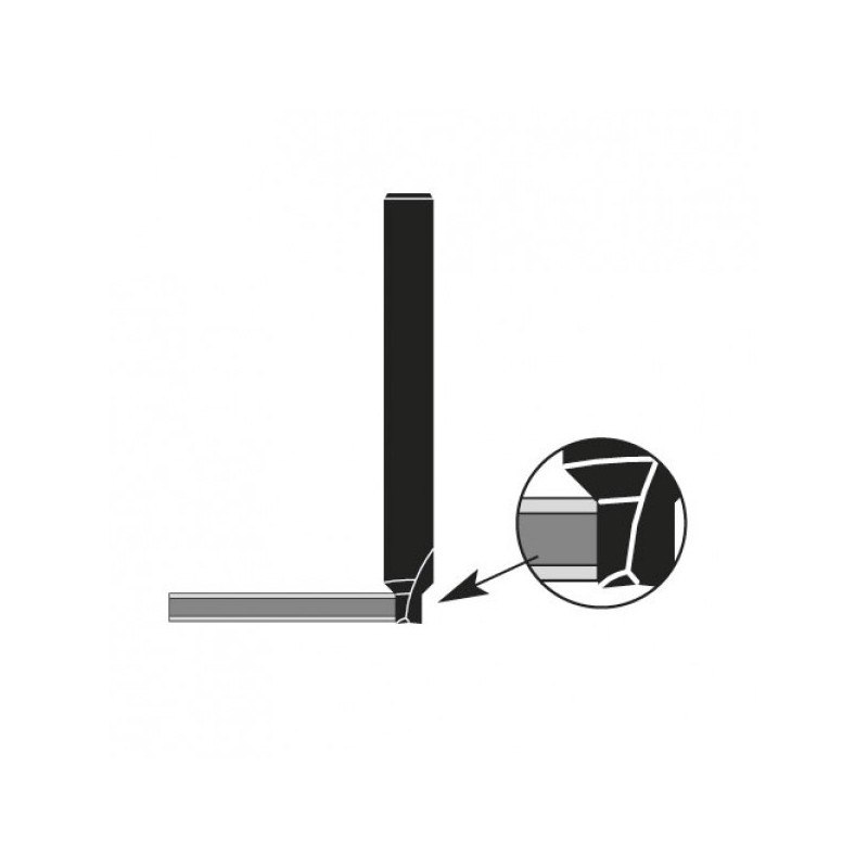 vhw straight bits for working alucobond® and acm