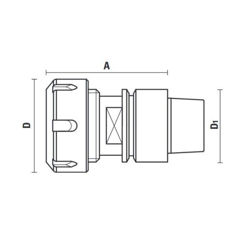 hsk spannzangenfutter form 40e