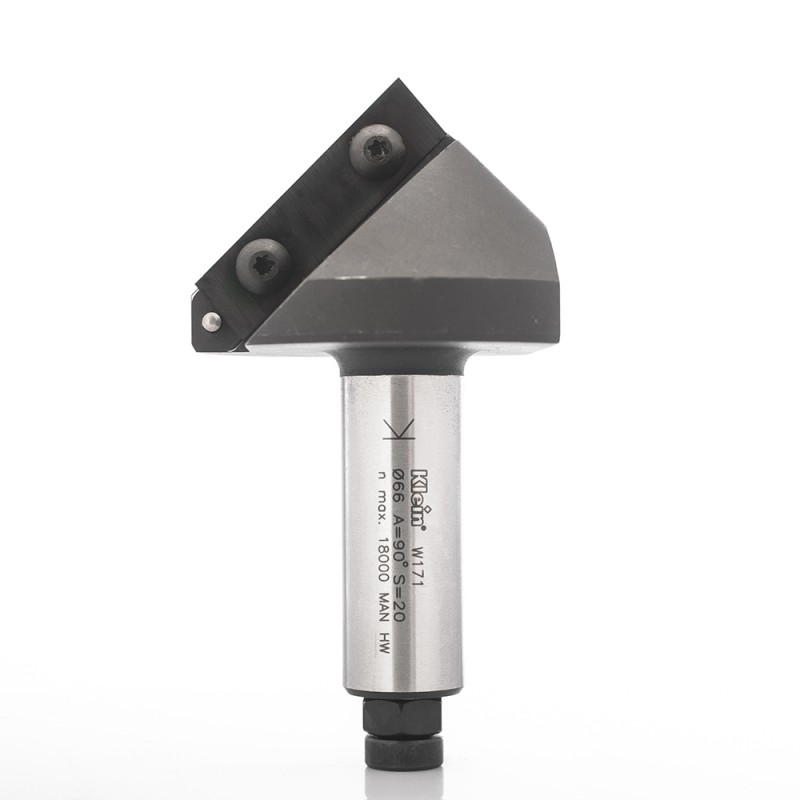 hw insert v-groove router bits z1 for plastic, kleindia® coated