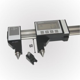 gauge for linear, inside/outside, distance between holes, out of square angles measurements (digital display)